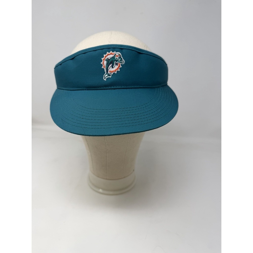 90s Miami Dolphins Sports Specialties Visor Strapback Hat NFL